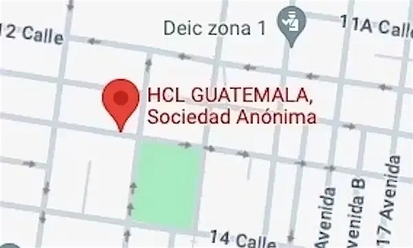 HCL Guatemala, Sociedad Anónima