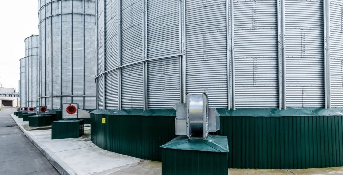 Dual inlet centrifugal fan – clearance effect