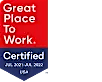 Recognized by Great Place to Work Institute