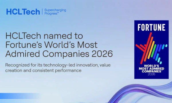 HCLTech Named to Fortune’s World’s Most Admired Companies 2026 List