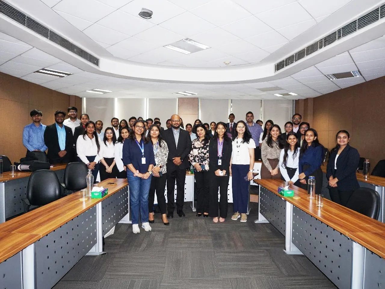 Career path discussion with MBA grads at SNU Noida