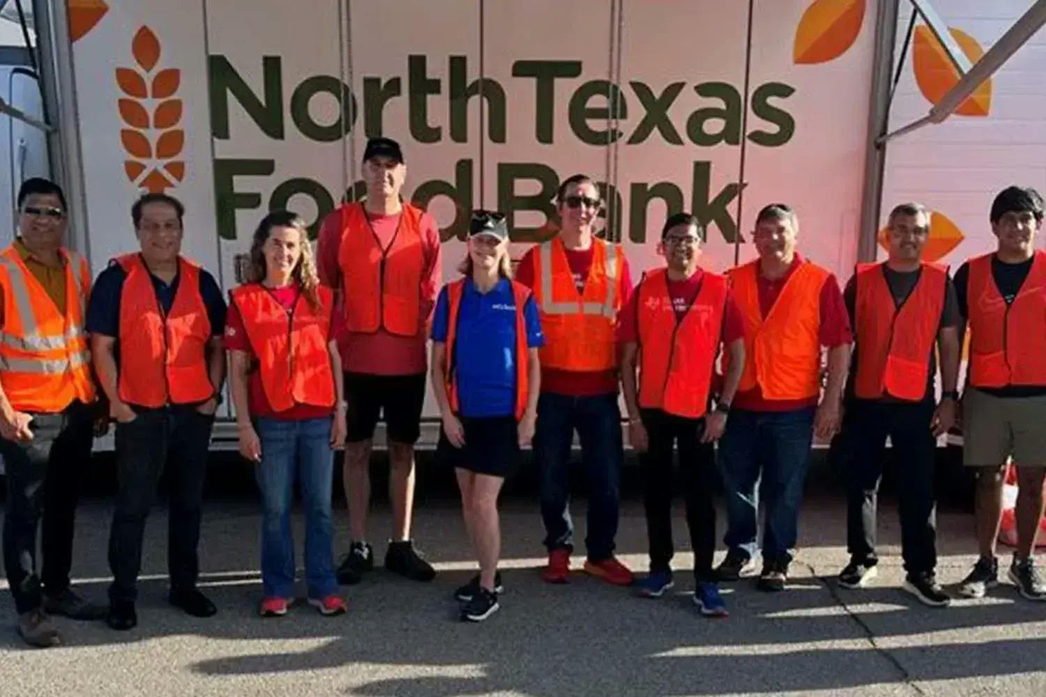 Volunteering with North Texas Food Bank in Frisco