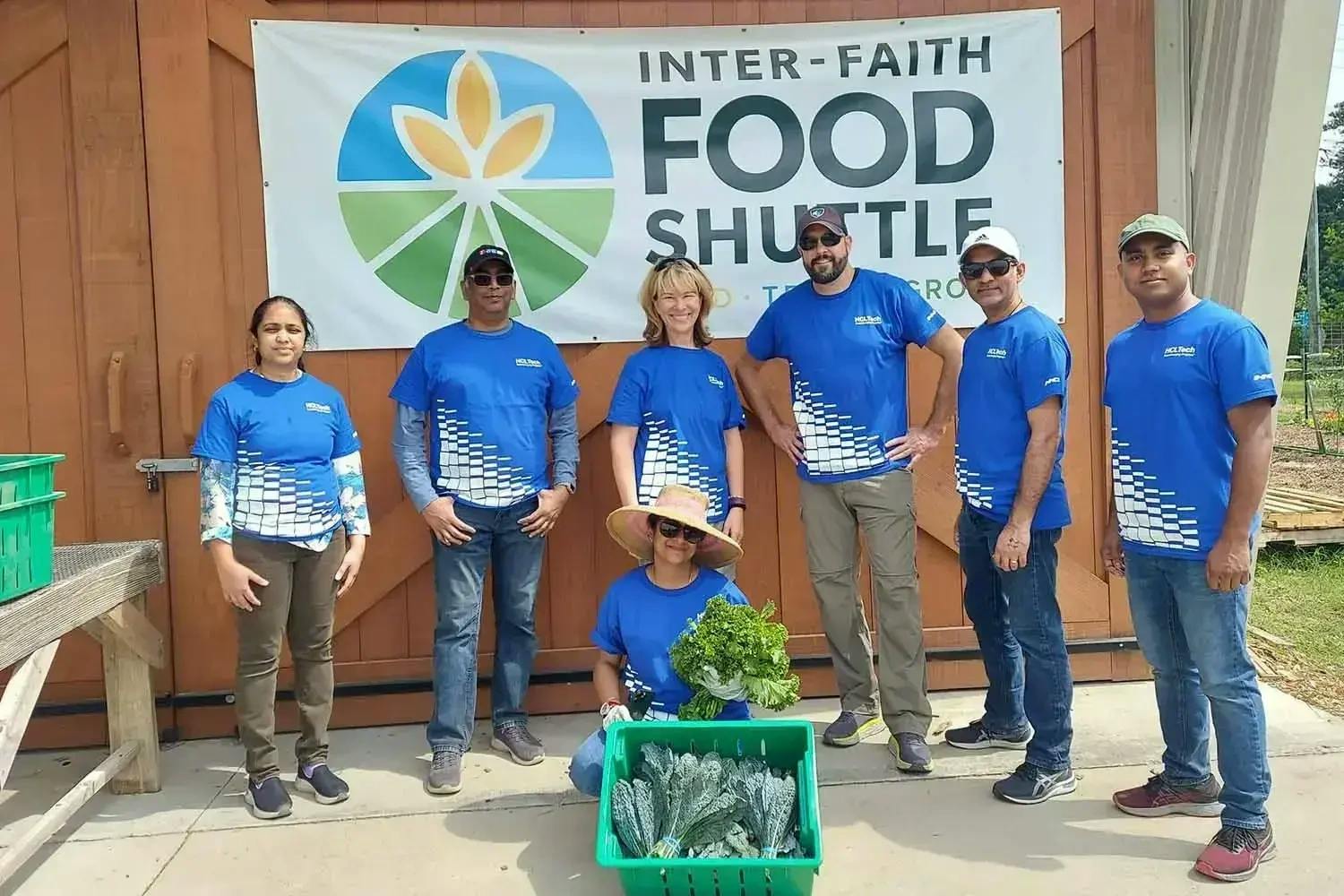 Giving back to the community with Inter-Faith Food Shuttle in Cary