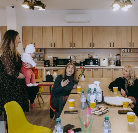 Romania CSR Council visiting the Ronald McDonald House