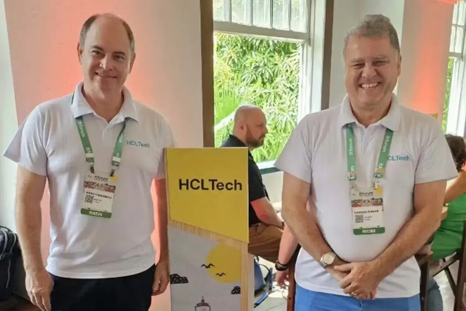 Executivos da HCLTech no IT Forum Salvador 2023