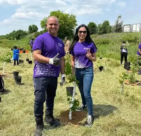 HCLTech's CSR - Tree Planting Initiative