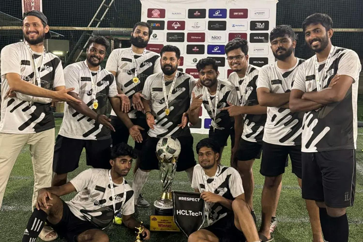 HCLTech Nagpur wins big at a Corporate Football Tournament