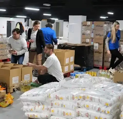 Poland Food Drive - HCLTech CSR