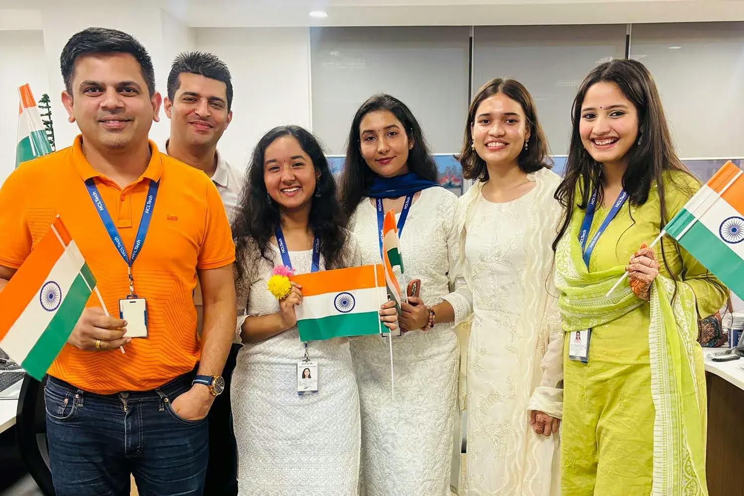 Independence Day celebrations at HCLTech Lucknow Independence Day celebrations at HCLTech Lucknow