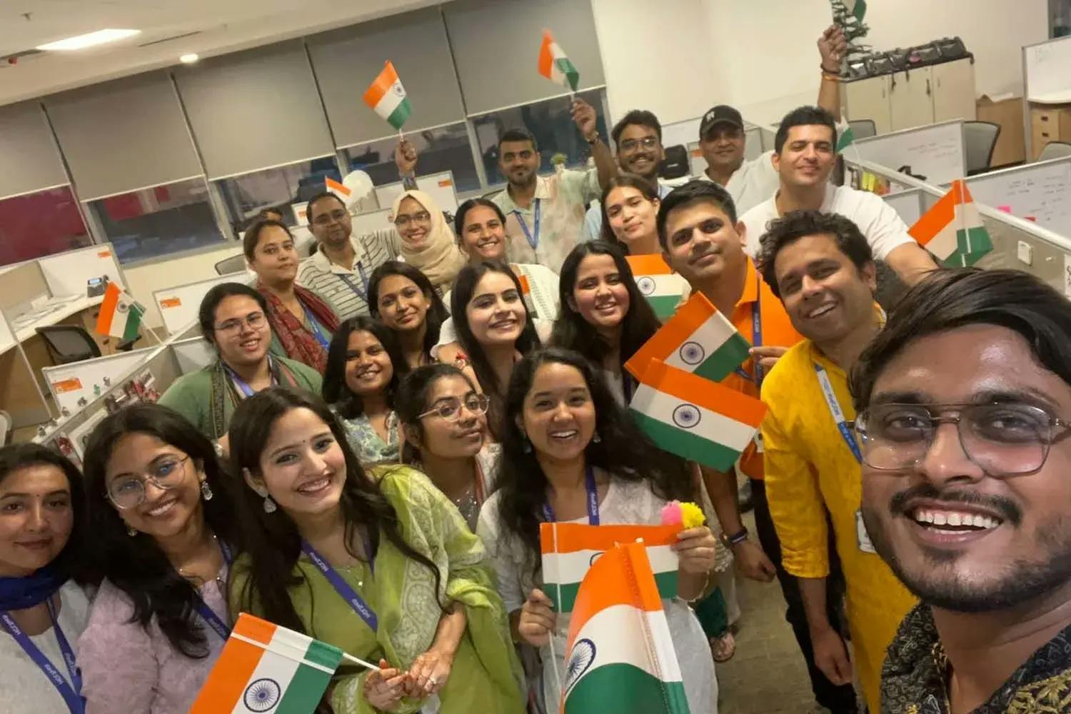 Independence Day celebrations at HCLTech Lucknow