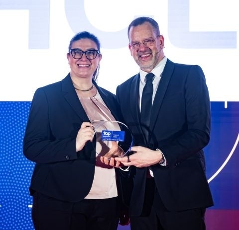 Celebrating our recognition of Europe Top Employer 