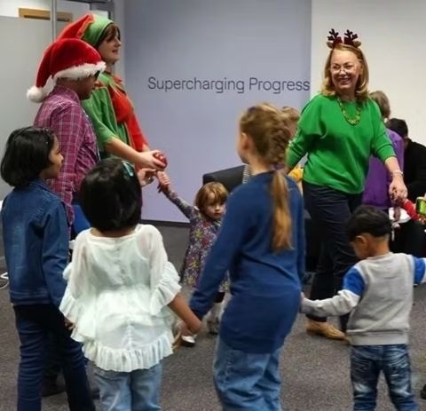 Christmas with our young HCLTechies Christmas with our young HCLTechies