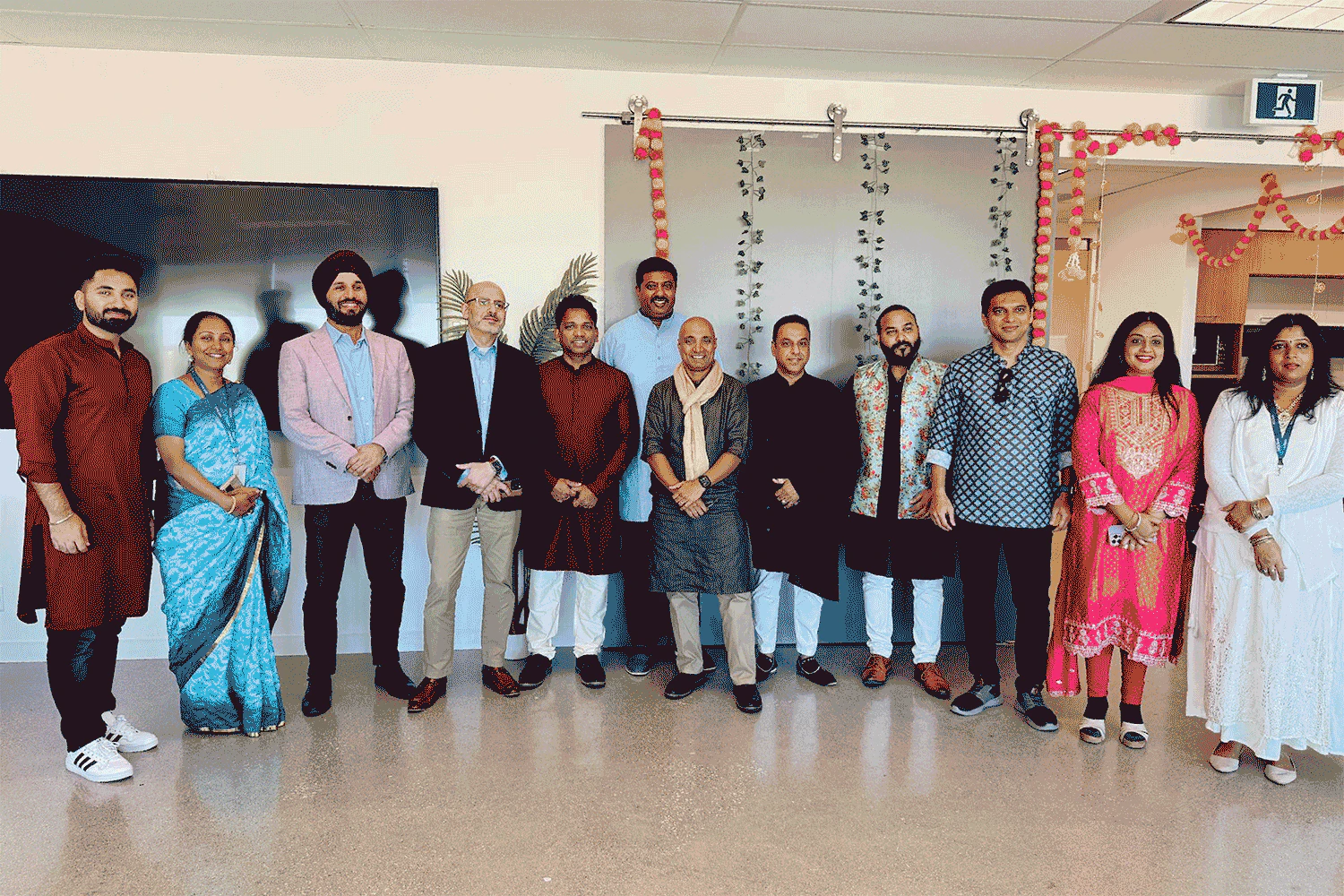 Diwali celebrations at Mississauga office Diwali celebrations at Mississauga office