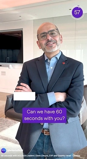 60 seconds with Dave Chopra