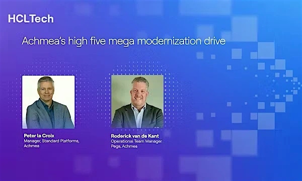 Achmea builds a sustainable digital future with HCLTech