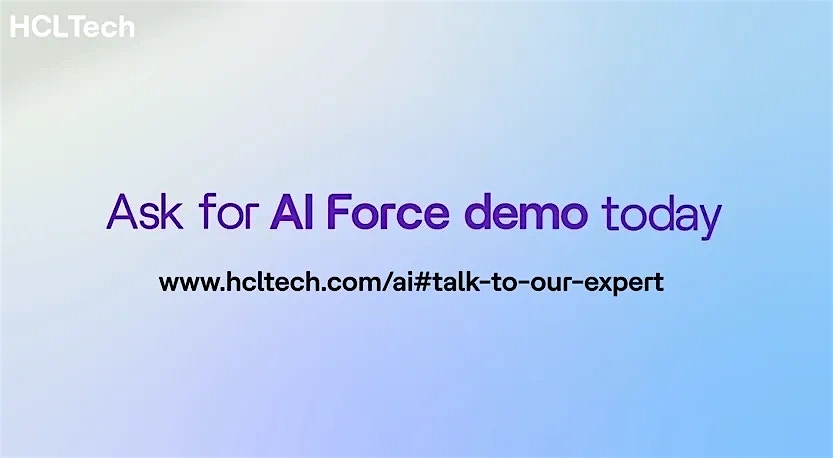 Meet HCLTech AI force