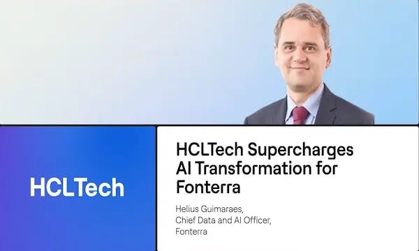 HCLTech supercharges AI Transformation for Fonterra