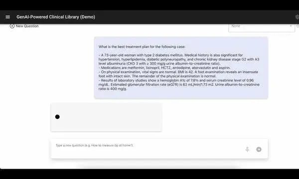 GenAI-Powered Clinical Library