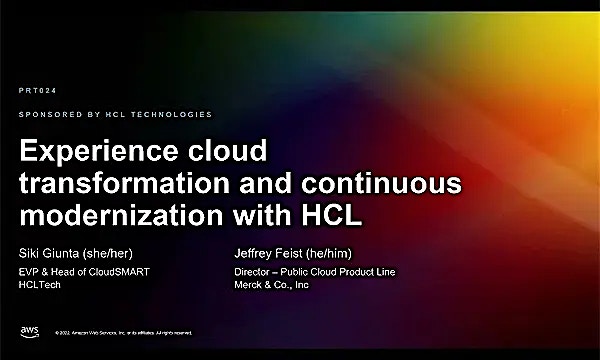 Experience cloud transformation and continuous modernization with HCL