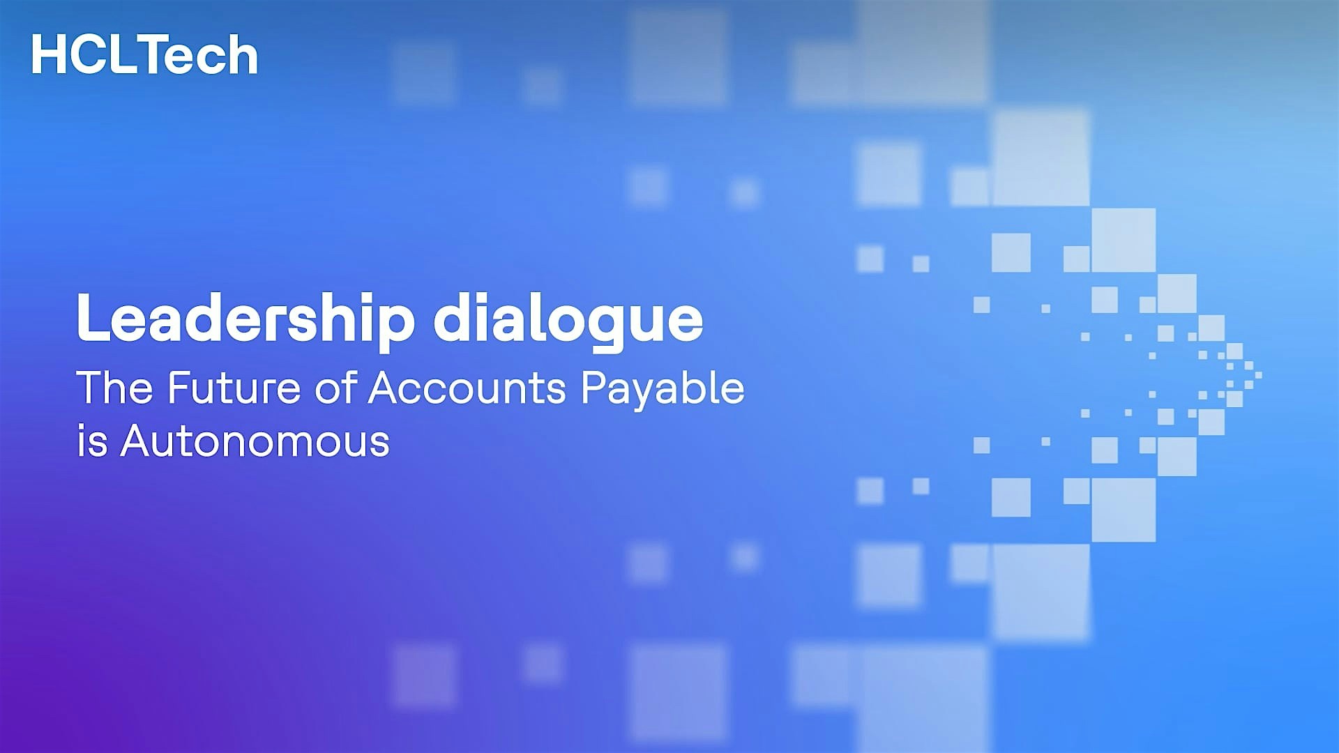 Thought leadership video Thought leadership video