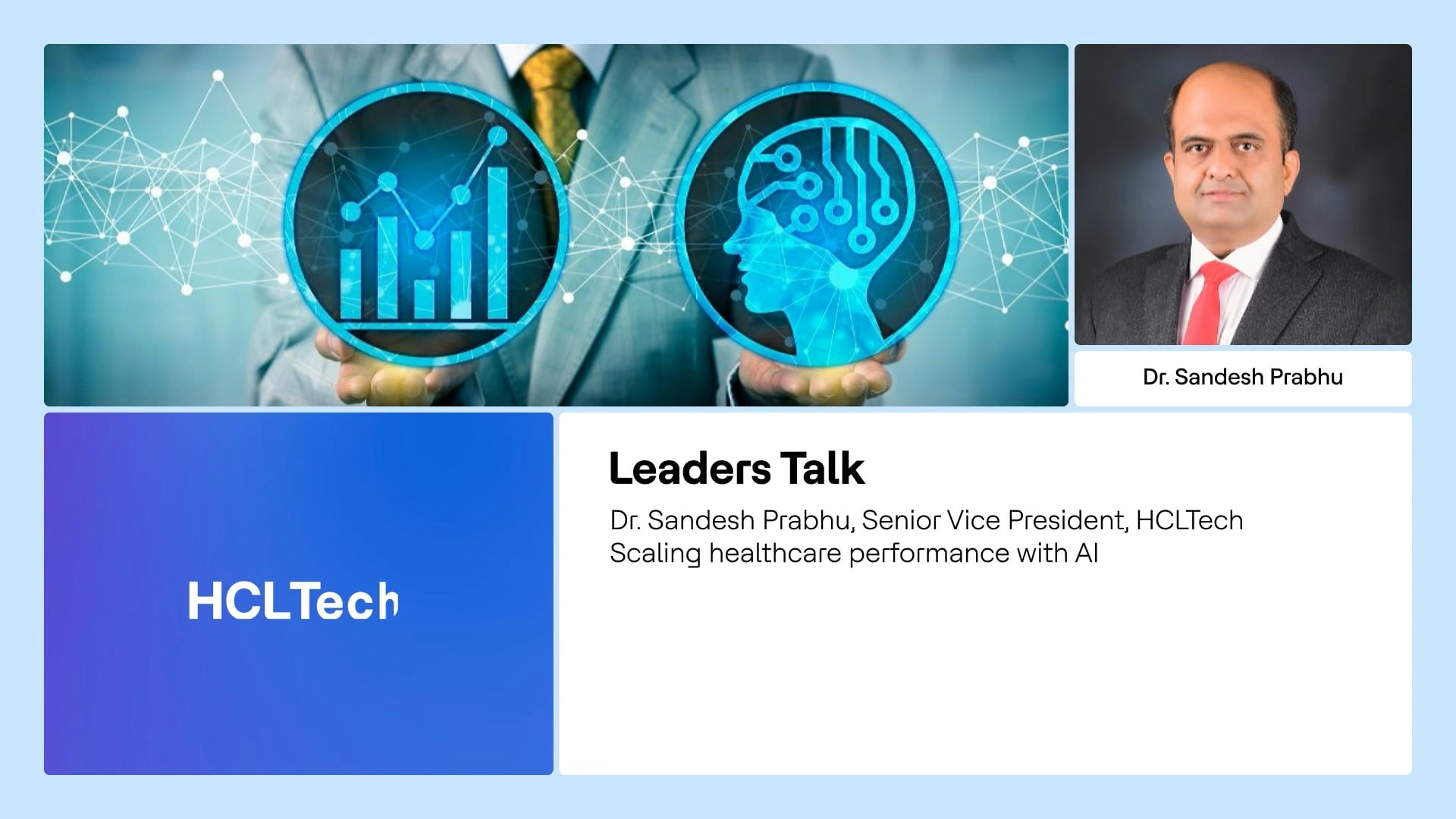 Leader's talk: Sandesh Prabhu