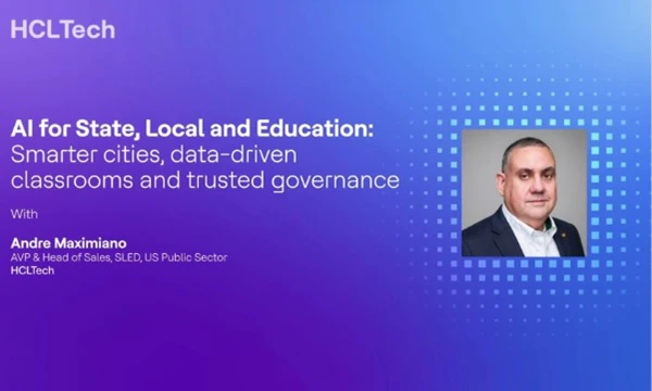 AI for State, Local and Education: Smarter cities, data-driven classrooms and trusted governance