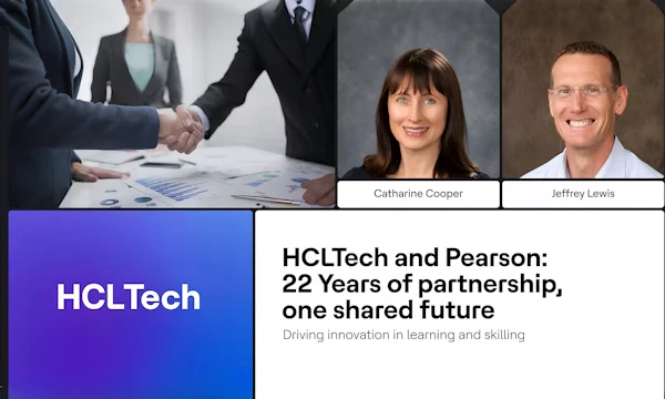 HCLTech and Pearson: 22 Years of partnership, one shared future