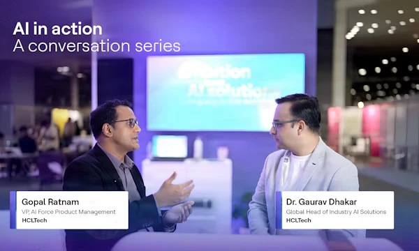 Épisode 3 : HCLTech AI Force pour les solutions AI dans l’industrie