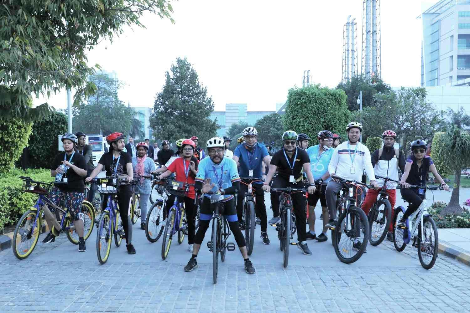 Pedal Pusher Women Day Ride Noida
