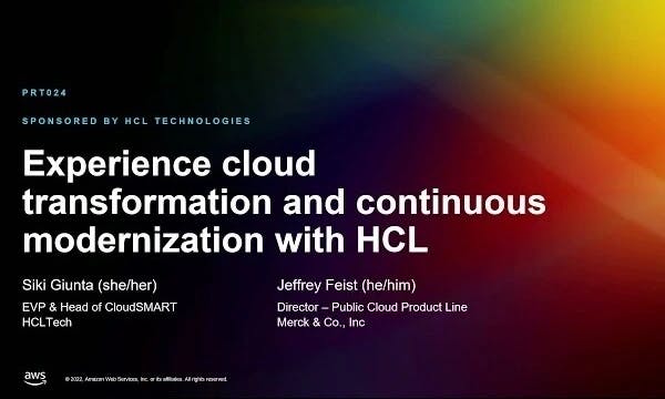 Experience Cloud Transformation and Continuous Modernization with HCLTech