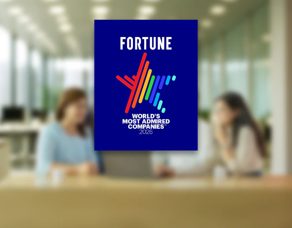 Named to Fortune's 2026 World's Most Admired Companies list