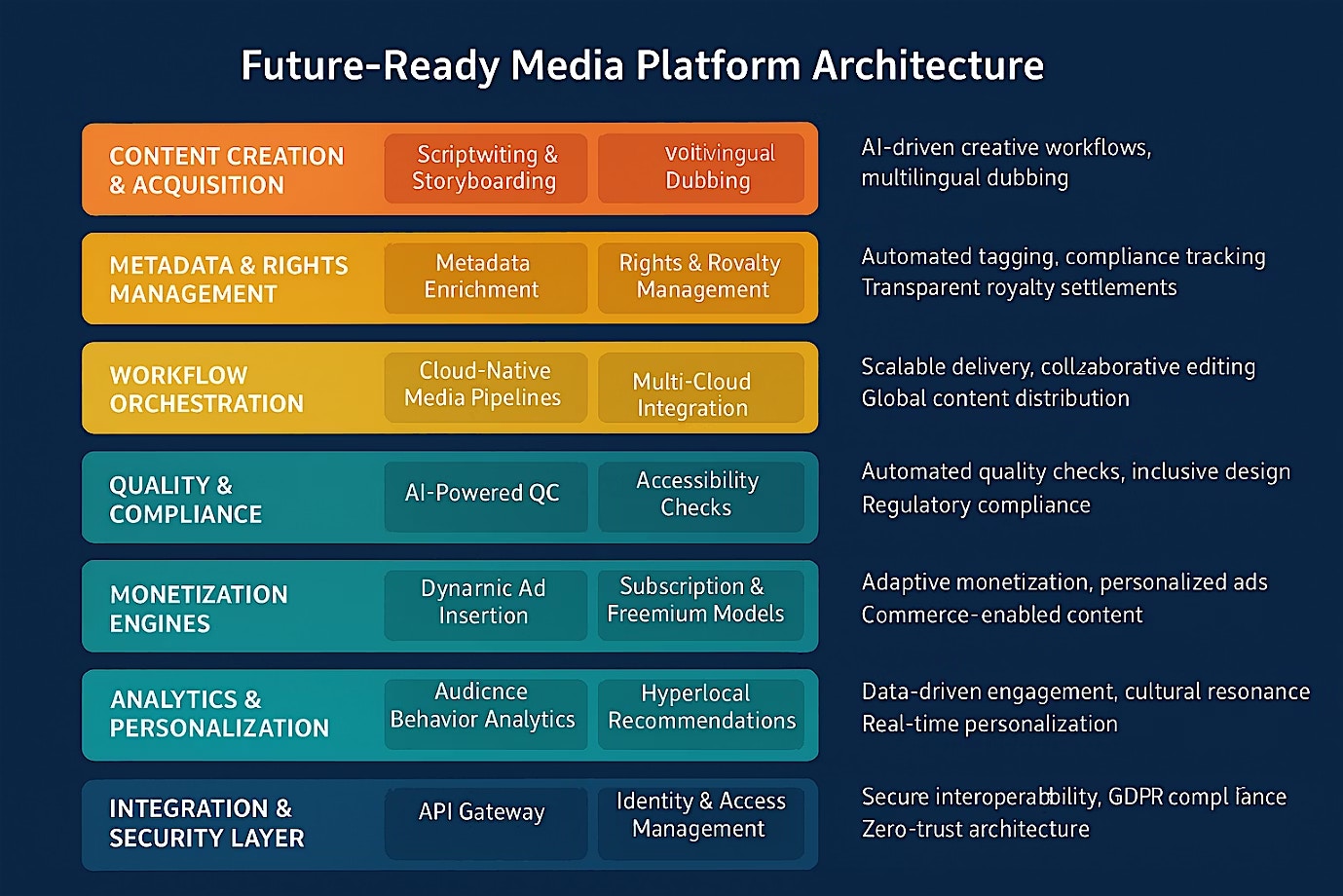 Future-ready media architecture