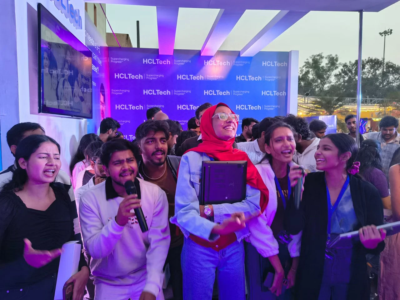 Tech Event at IIT Kharagpur Sponsored by HCLTech