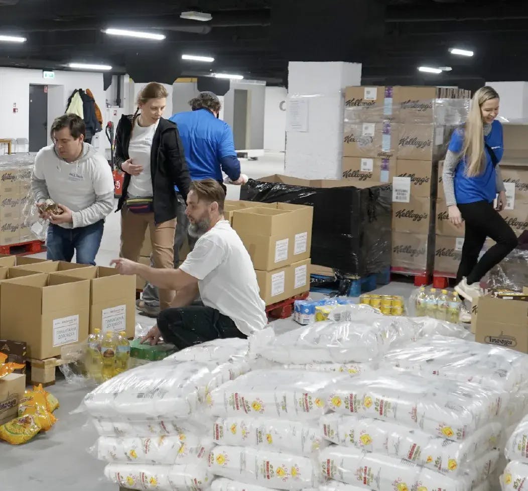 Krakow Food Bank partnership, Poland