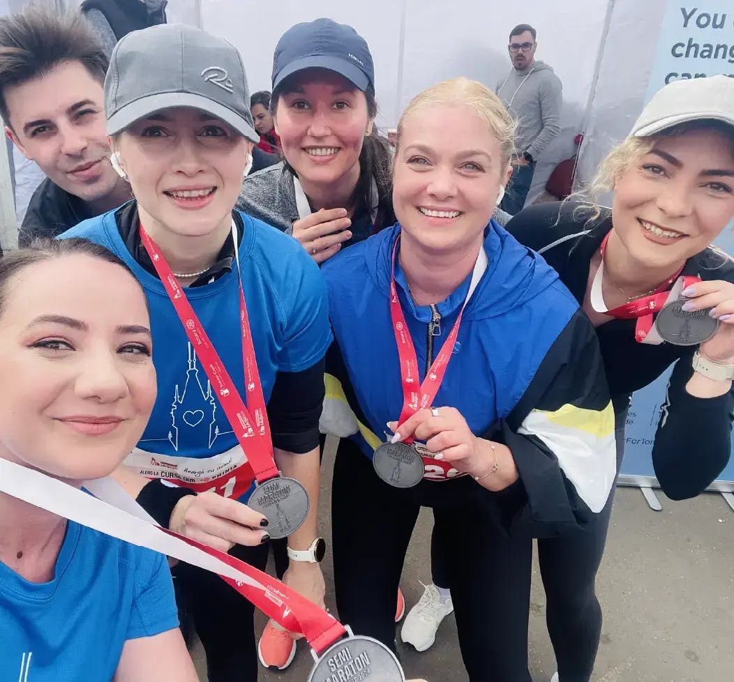 Semi marathon in Romania