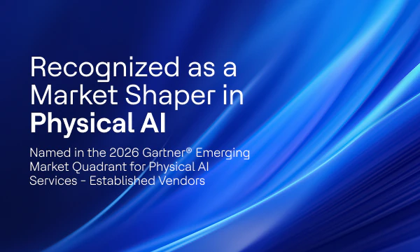 Gartner® Quadrant de marché émergent pour les services d’IA physique - Fournisseurs établis