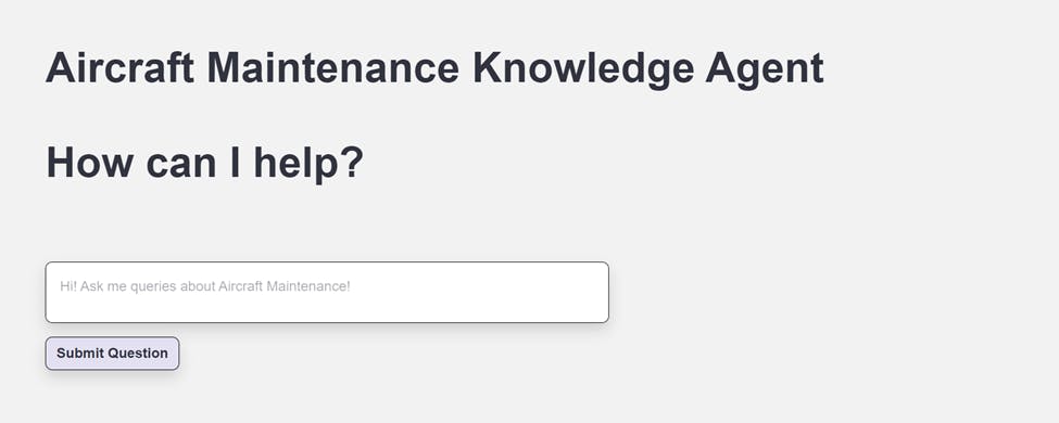 Pioneering solutions for industry challenges: The Aircraft Maintenance Knowledge Agent