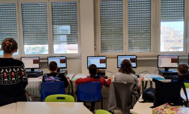 Interactive workshops in Rome to promote coding among children