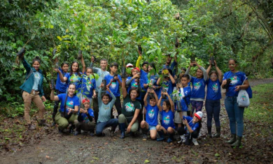 Regenerating and conserving forest by Osa Conservation