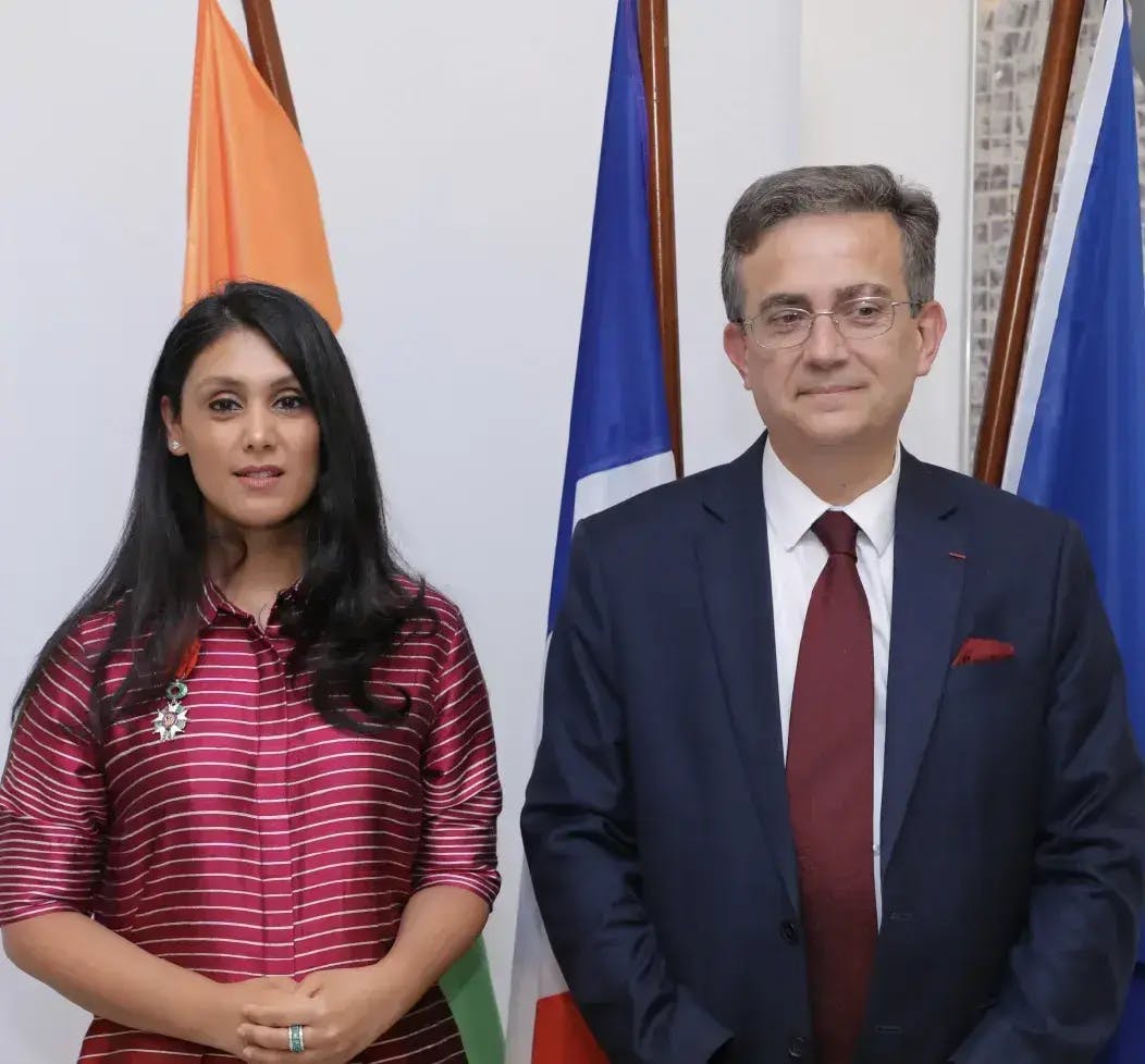 Chairperson, HCLTech conferred the Chevalier de la Légion d’Honneur France’s highest civilian award.