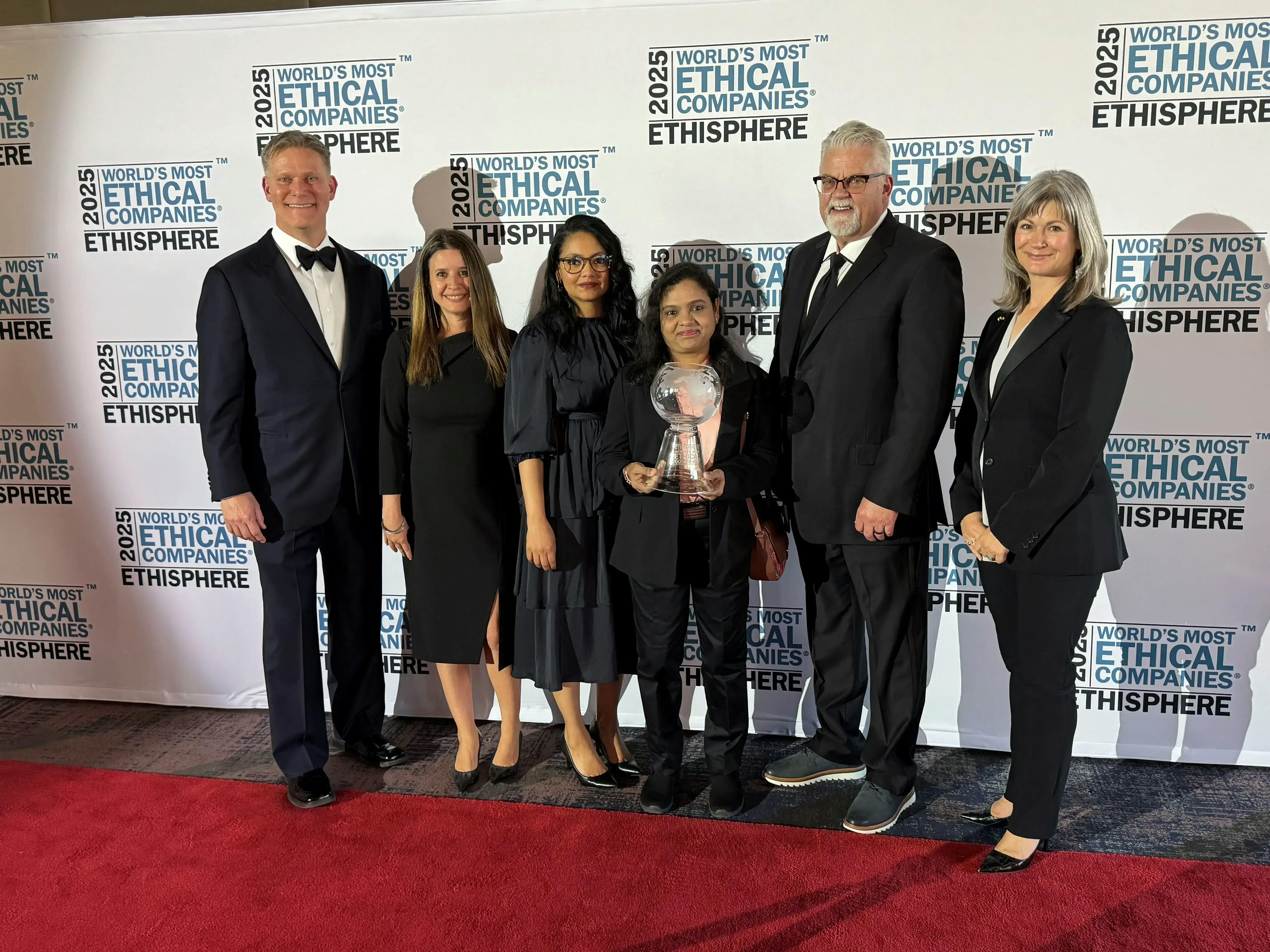 Recognized as one of Ethisphere’s 2025 World’s Most Ethical Companies