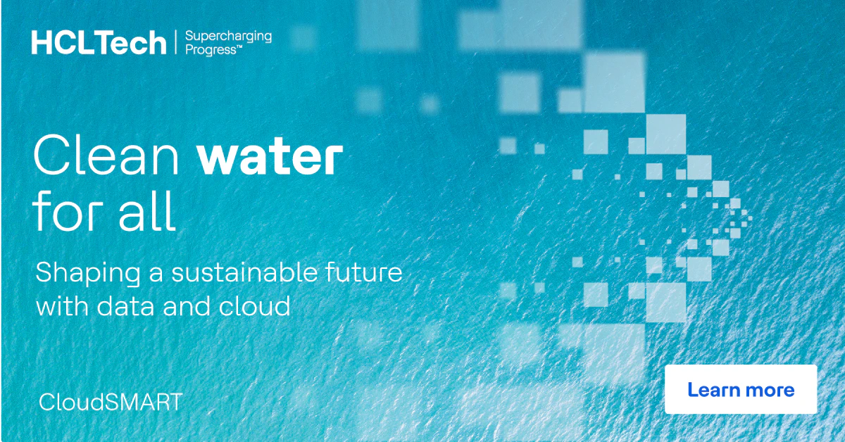 Using Data and Cloud to Enable Clean Water Access | HCLTech