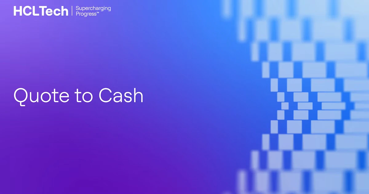 Quote-to-cash accelerated with AFP | HCLTech US