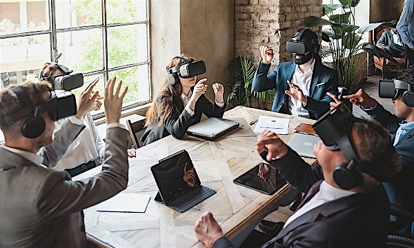 Collaborating and connecting with employees and customers in the metaverse