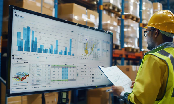 ASN self-service solution for supply chain efficiency
