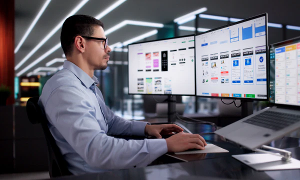 Visual intelligence for robust UI automation